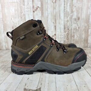 Irish Setter Kasota 83602 Mens 10 D Waterproof Composite Toe Work Boots Brown